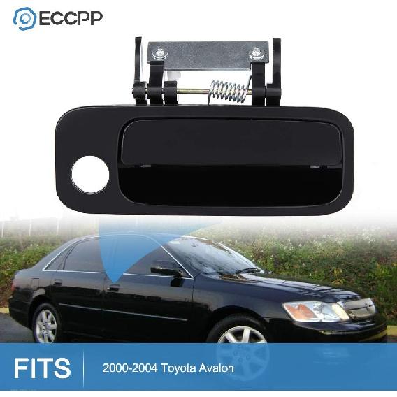 ECCPP Exterior Door Handle Front Right Side for Toyota Avalon 2000 2001 2002 2003 2004 Black 1Pc 69210AC030C0