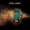Smael 1527 Shock Resistant LED Function Adjust Wristwatch Reloj Digital Resin Material Watch Outdoor Sports Creative Men Date