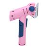 Cordless Scissors Battery Powered Portable Electric Cutter for Leather Cardboard Carpet Pinkish