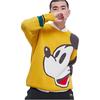 Li Ning X Disney Mickey Loose Fit Crew Neck Sweater Men sweater Yellow AMBP005-2
