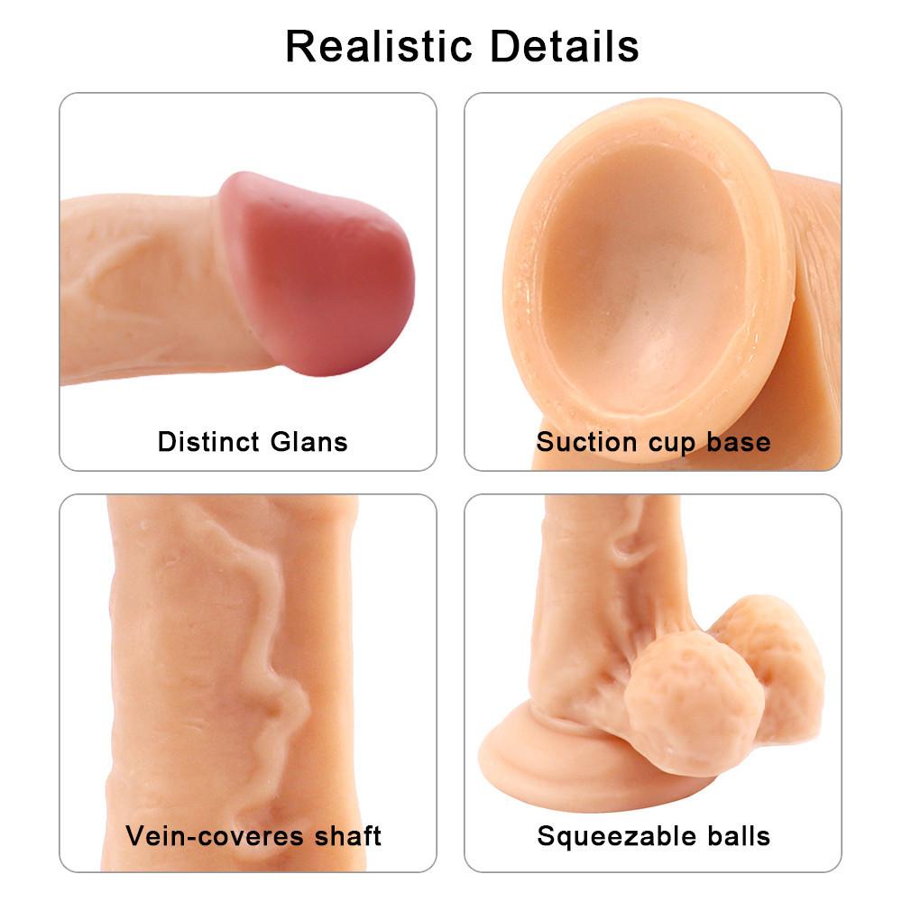 MoDi Dildos für Erwachsene, Umschnalldildo für Penis, Sexspielzeug für Frauen, Erotik