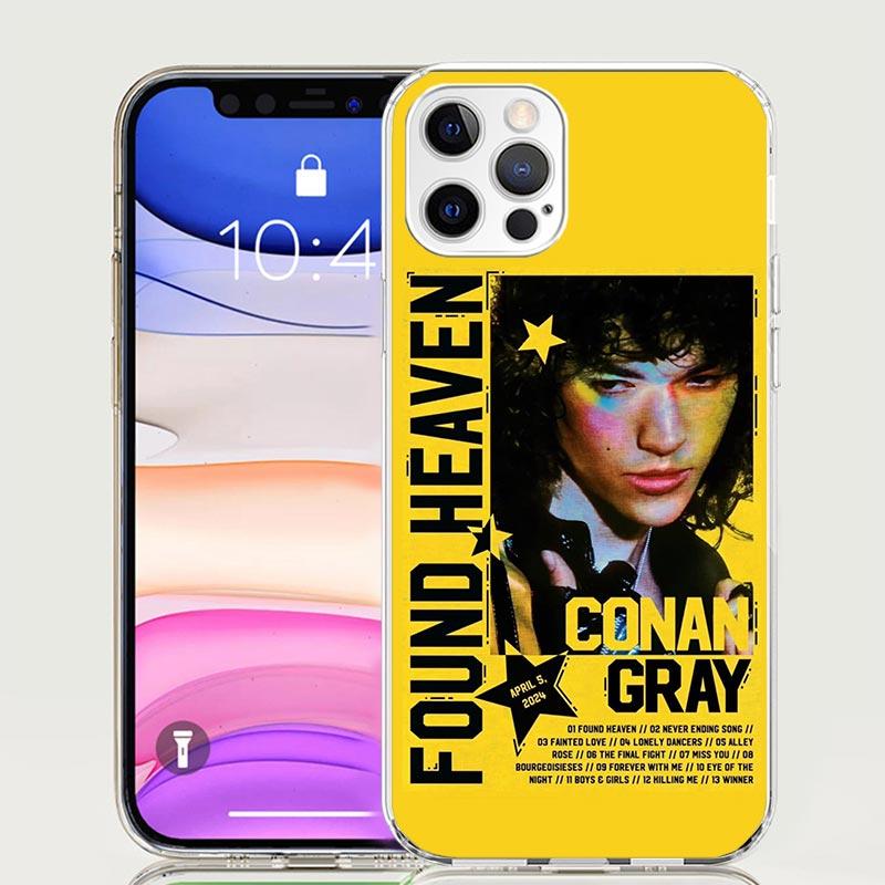 Conan Gray Found Heaven Phone Case For iPhone 18 17 Air 16 15 Plus 11 14 Pro Max 13 Mini 12 7 8 + SE Pattern Art Customized Cover 1