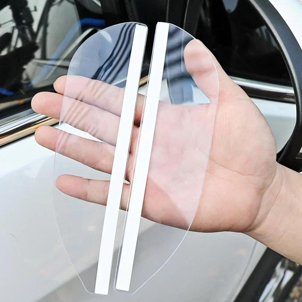 1 Pair Transparent Rearview Mirror for Cars Rainproof Eyebrows Colorful  Reversing Mirrors Rain Shields Rain Shields Universal