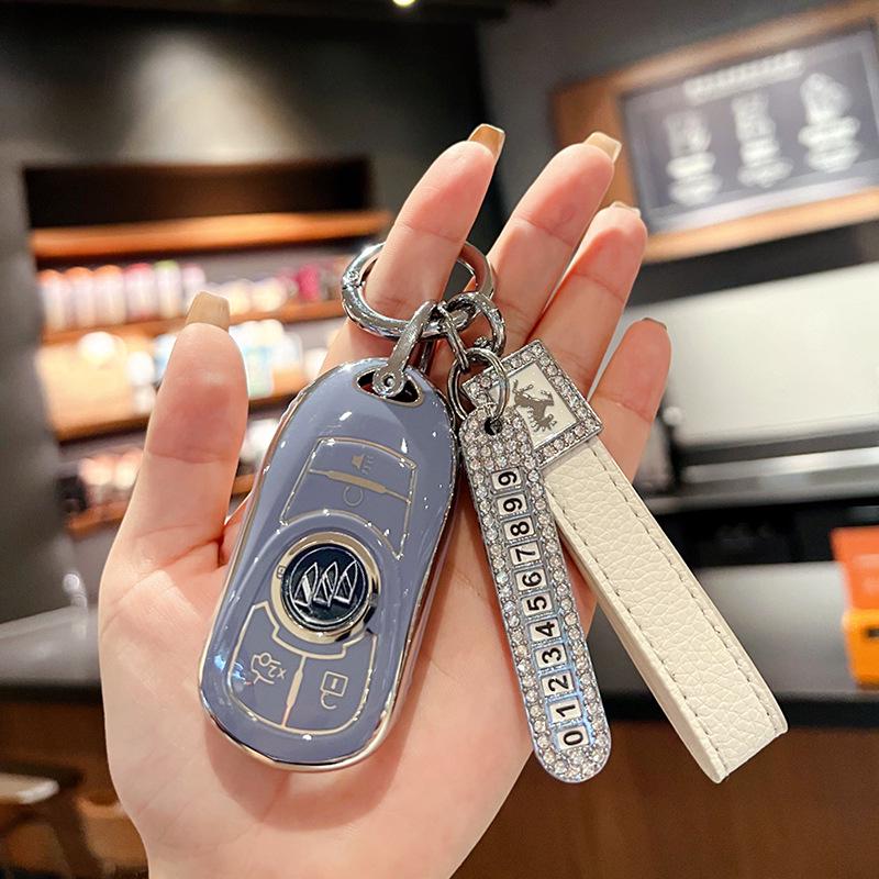 Buick Key Case Cover for Envision, New Regal 20, LaCrosse, GL6, Enclave