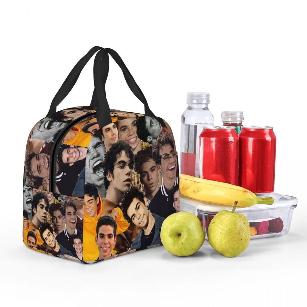Cameron Boyce Collage Design 2019 Insulated Lunch Bag for Kids School Cooler Thermal Food Box Tote Lunch Boxes Container