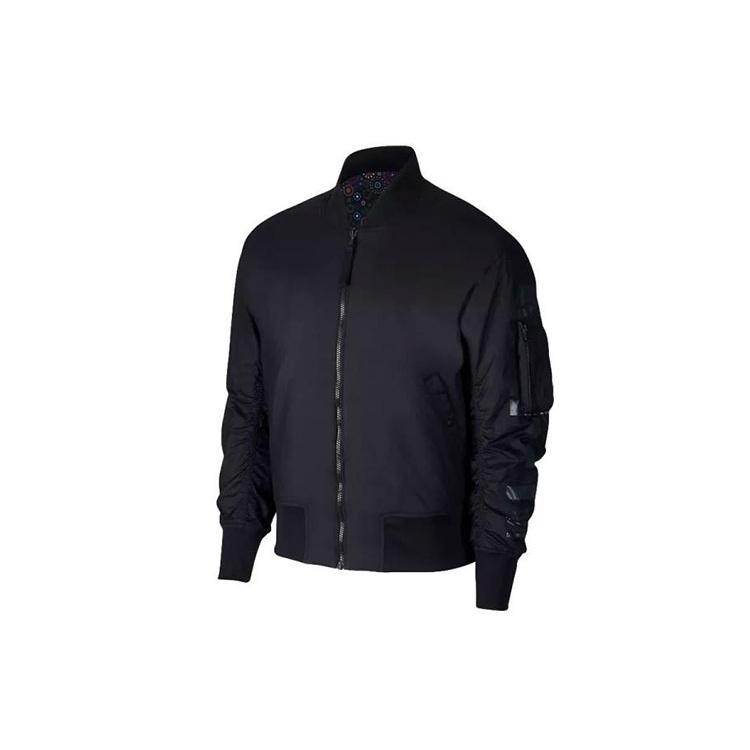 Nike Reversible aviator Casual sports padded Jacket Black Men s AJ3588-010 XS