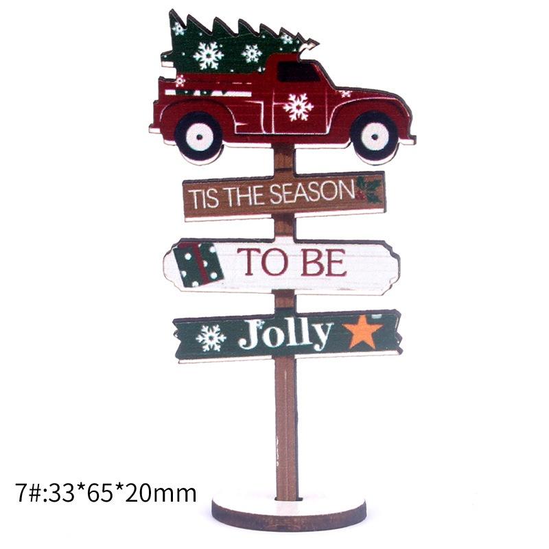 

1:12 Кукольный миниатюрный Рождественский дорожный знак Садовое украшение Мебель Домашняя модель Декор Игрушка Аксессуары для кукольного домика as the picture