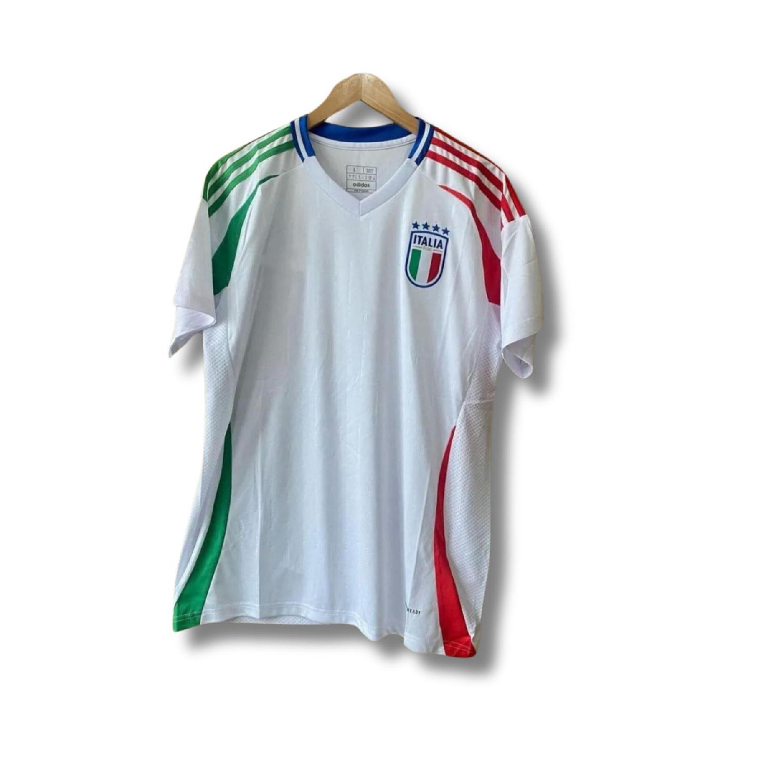 

Italy Custom Design No Name National Team White Adult Football Jersey S чистый