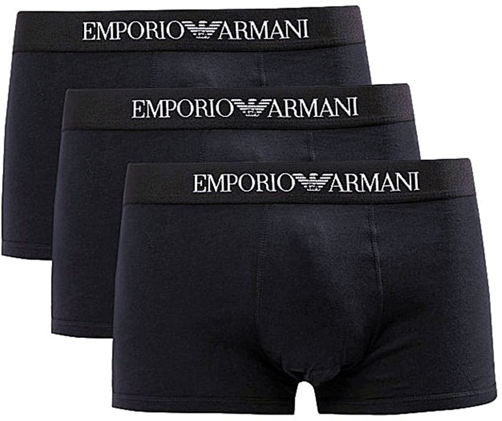 

Emporio Armani 111610 CC722 21320 Мужские трусы-боксеры, 3 шт., Черный, Размер S [Параллельный импорт]