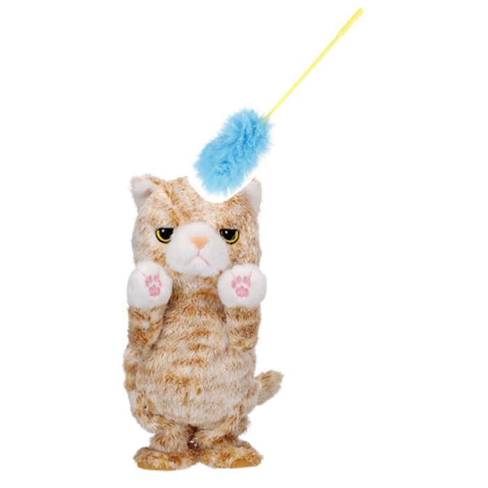 Iwaya Springende Katze Spielzeug, ST-Zeichen zertifiziert, Ab 3 Jahren, 3280-1