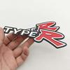 3D Metal Car Sticker Logo TypeR Badge Emblem For Honda CIVIC Type R FD2 FD FA 5 Mugen TypeR Racing Auto Styling Accessories