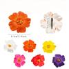 5/10Pcs Artificial Flowers 9.5cm Fake Flowers for Home Decor Party Supplies Wedding Decoration Bridal Hair Clothing Accessories