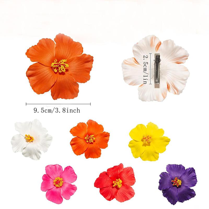 5/10Pcs Artificial Flowers 9.5cm Fake Flowers for Home Decor Party Supplies Wedding Decoration Bridal Hair Clothing Accessories