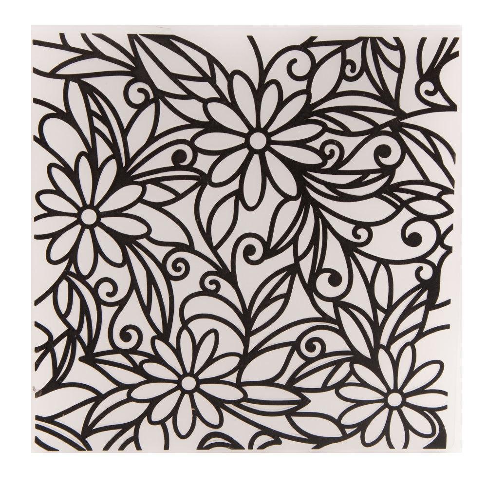 Grid Net Plastic Embossing Folders Template Dies Stencil Flower Lace Line Rattan Heart Frame