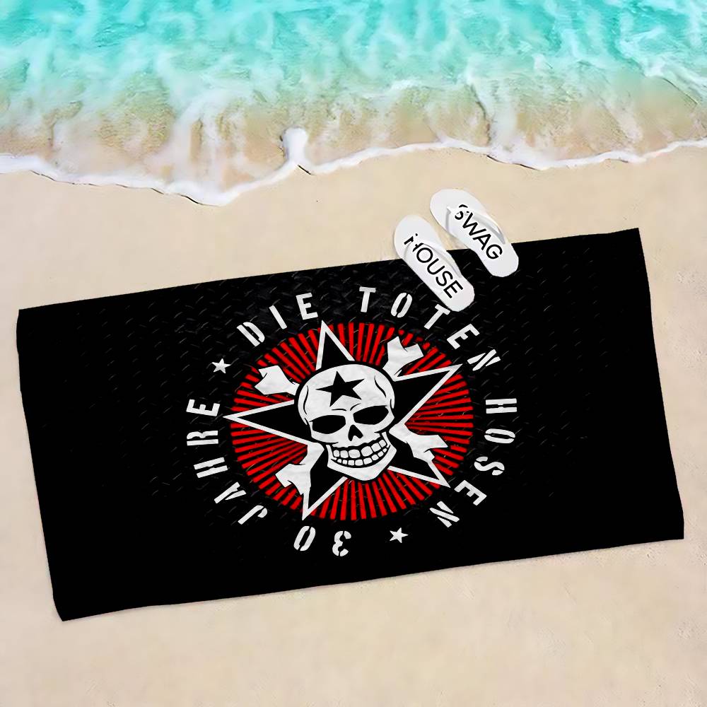 Die Toten Hosens Rock BAND Microfiber Beach Towel Absorbent Quick dry Soft Yoga Swimming Resort Mountain Climbing Towel