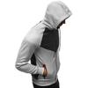 Men's Autumn and Winter Casual Hoodie Zipper Hoodie Coat Men's Patchwork Cardigan