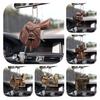 Cowboy Hoodie Saddle Boot Car Rearview Mirror Accessories Car Gift Hangings