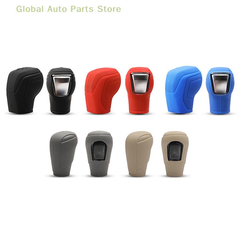 1Pc Car Auto Silicone Gear Shift Knob Cover Manual Automatic Non Slip Lever Shifter Knobs Case Protector Bump Stick Jarket