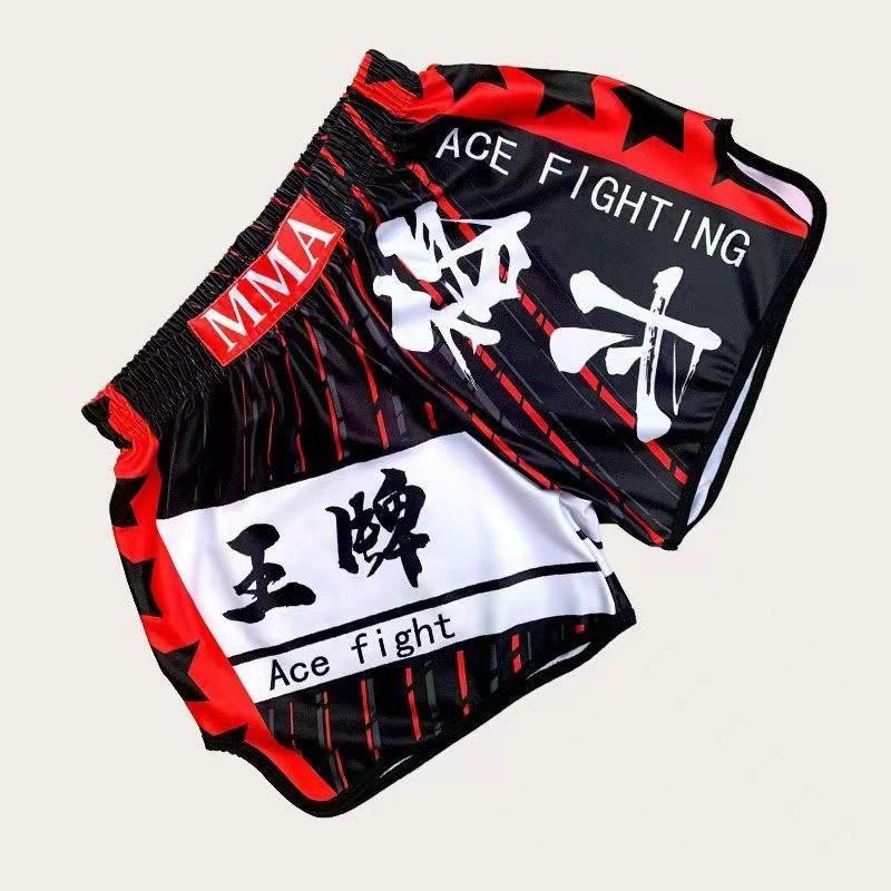 MMA Boxing Shorts Men Women Training Gym Fighting Muay Thai Quick Dry Combat Sports Pants