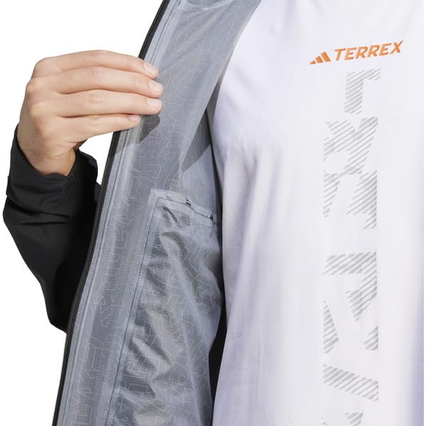 Adidas Terrex XPERIOR Light Rain Jersey Black Size M Men's Top, HAU49, (IP1423),
