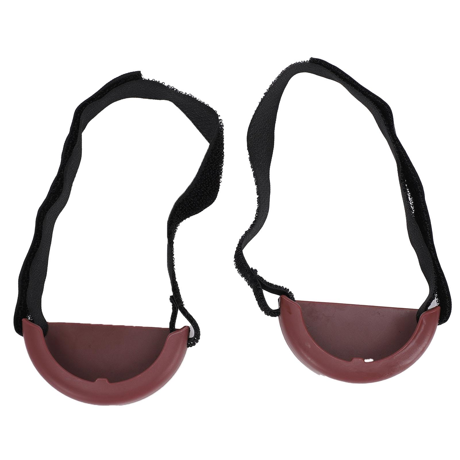 

2 шт. Защитные накладки на носок обуви Грязно-розовые Противоскользящие чехлы на носок обуви с липучкой для детской спортивной обуви L Large