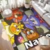 Custom Name Personalized Five Nights at Freddy's Print Carpet, Versatile Home Decor Rug, for Playroom, Apartment, Balcony, Entryway, Hallway Gift