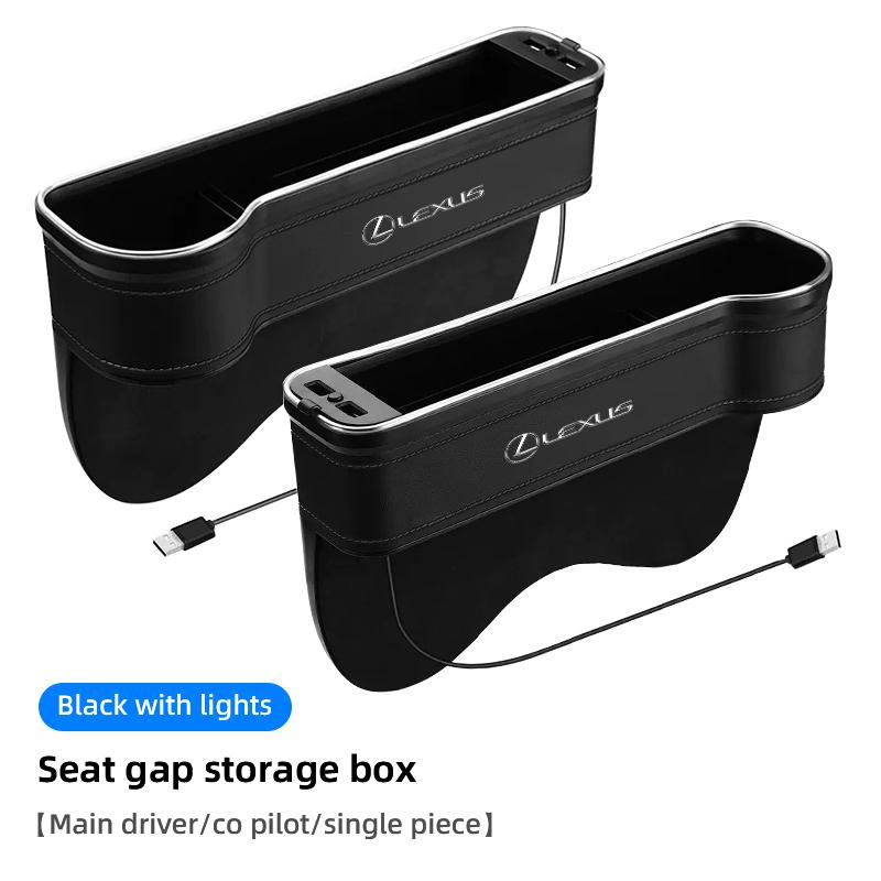 lexus Car Interior Atmosphere Light Storage Box Seat Gap Boxs For Lexus F SPORT ES RX NX LS UX LM LX GX LC RZ IS CT GS RC HS SC
