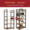Beifu Multi-layer Carbon Steel Kitchen Storage Rack
