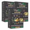 SatyaaVeda Natural Black Ammonia Free Herbal Hair Colour with 9 Ayurvedic Herbs-Amla, Reetha, Shikakai, Aloevera, Bhringraj, Brahmi | Grey Coverage &