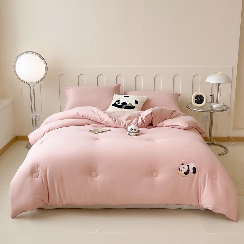 

Qixiai Panda Belly Warm Quilt