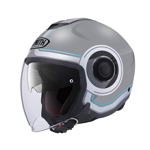 

Yamaha Motor Co., Ltd. (Yamaha) Open Jet Motorcycle Helmet YJ-22II ZENITH Graphic GF-2 Gray, Size L (90791-2375L)