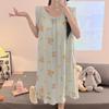 Women's Cotton Silk Camisole Pajama Dress - Summer, Loose Fit, Cute Japanese Style, Sexy and Thin, Perfect for Students