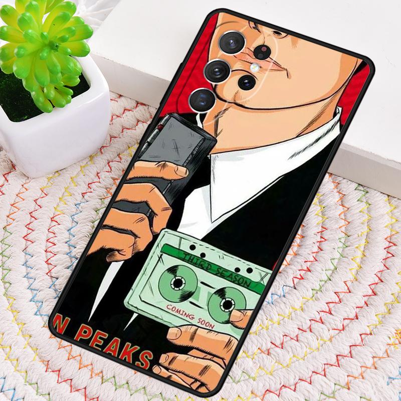 Welcome To Twin Peaks Red Room TPU Phone Case For Samsung Galaxy Note 10 Pro S26 S25 S24 S23 S22 Ultra Plus S21 FE S20 Cover