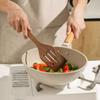 4-8pcs Natural Material Kitchen Utensils Set Wooden Kitchen Shovel Set Cooking Spoon  Non-stick Pan