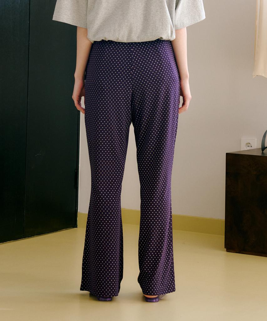 FUNFROMFUN Playful Banding Pants, Violet