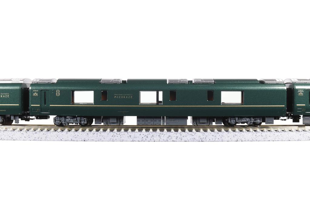 KATO N Gauge Series 87 Express Diesel Car Model "Twilight Mizukaze" 6-Car Add-On Set, Train, 10-1966