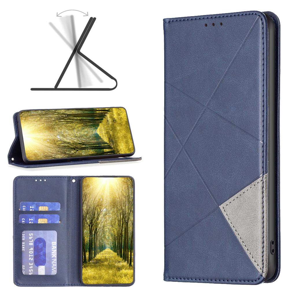For Honor X50i 5G/90 Lite 5G Stand Cover PU Leather Phone Case Imprinted Anti-Scratch Card Slots Cell Phone Shell