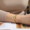 Lucktune Witch Knot Bracelets Stainless Steel Men Women's Hand Bracelets Lucky Celtics Magic Knot Figaro Chain Jewelry Gift