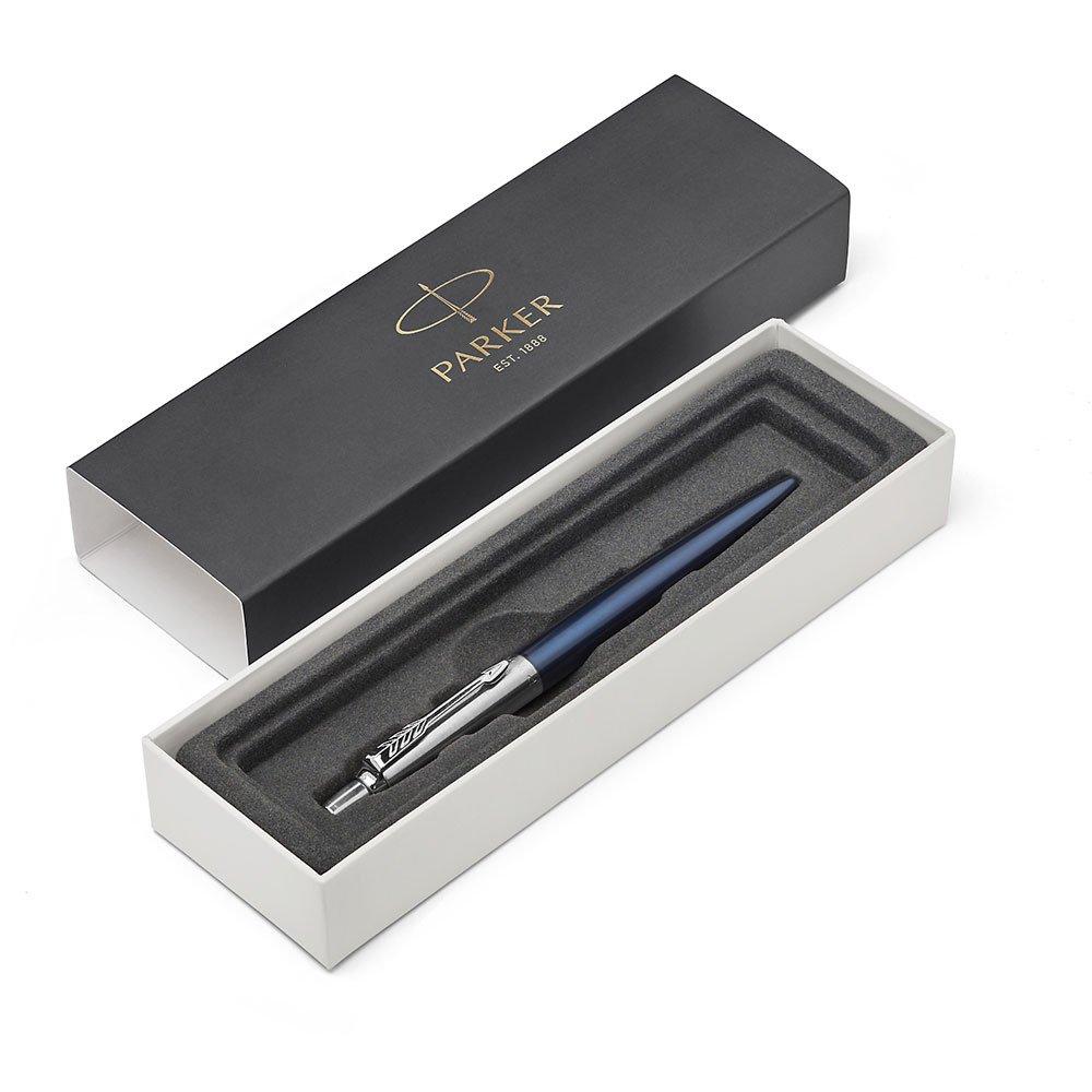 Parker Jotter Blue CT Ballpoint Medium Gift Officially Product Number 1953347 Pen, Nib, Oil-Based, Boxed, Imported,