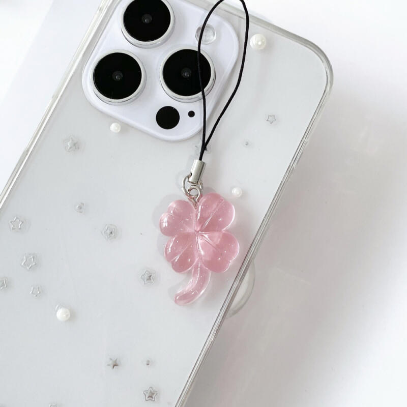 Four-leaf Clover Keychain Making Supplies and Good Luck