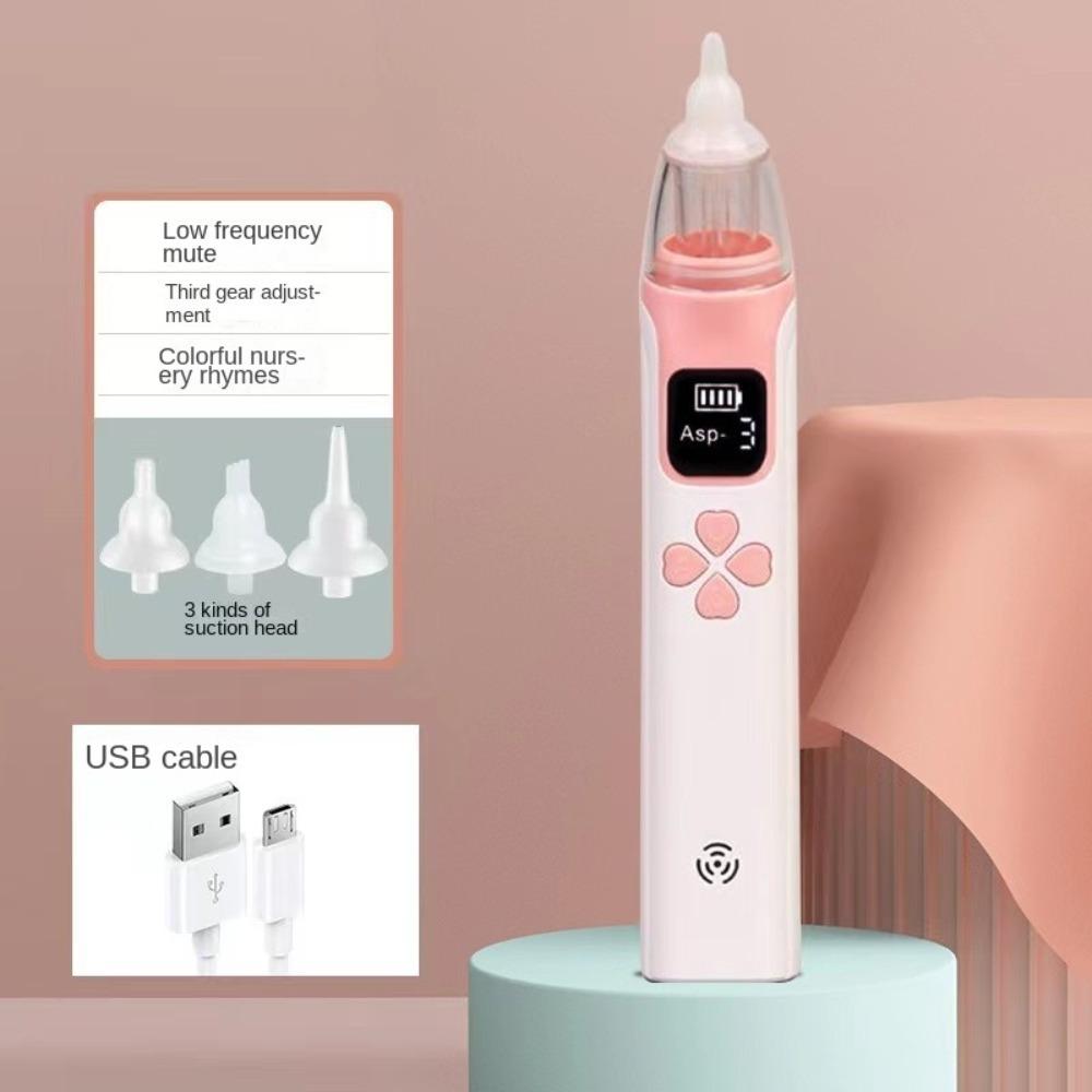 Electric Baby Nasal Aspirator Safety Nose Cleaner Portable Baby Nasal Inhaler  Household