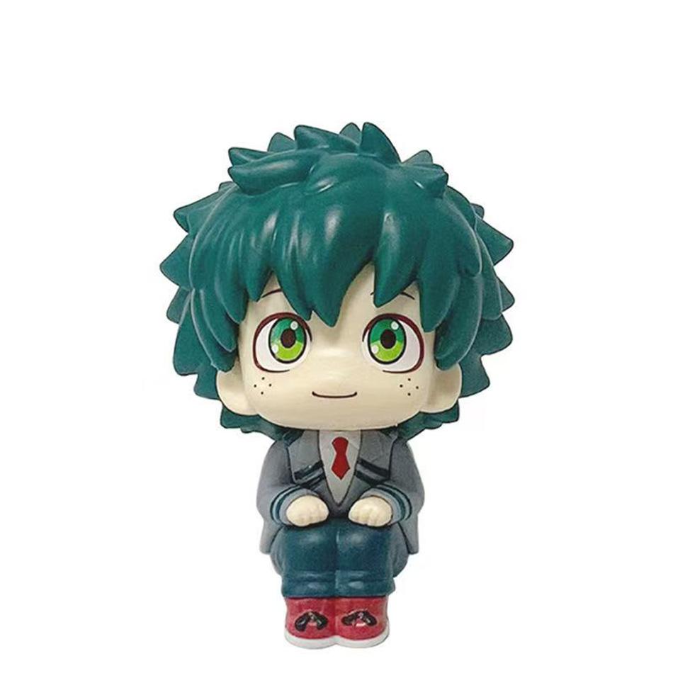My Hero Academia Midoriya Izuku Bakugou Katsuki Ochaco Uraraka Figure Anime Collectible Boxed Model