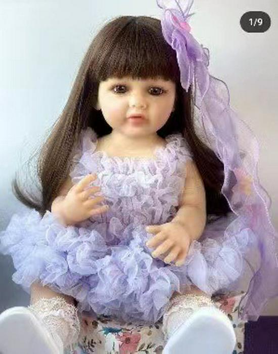 55cm Realistic Full Silicone Reborn Doll Betty