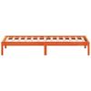 Daybed without Mattress Wax Brown 80 x 200 cm Solid Pine Wood