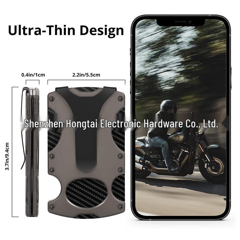 Metal Wallet & RFID-Proof Card Holder with Anti-Scan Technology