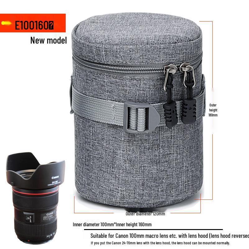 Waterproof Shockproof DSLR Camera Lens Storage Pouch