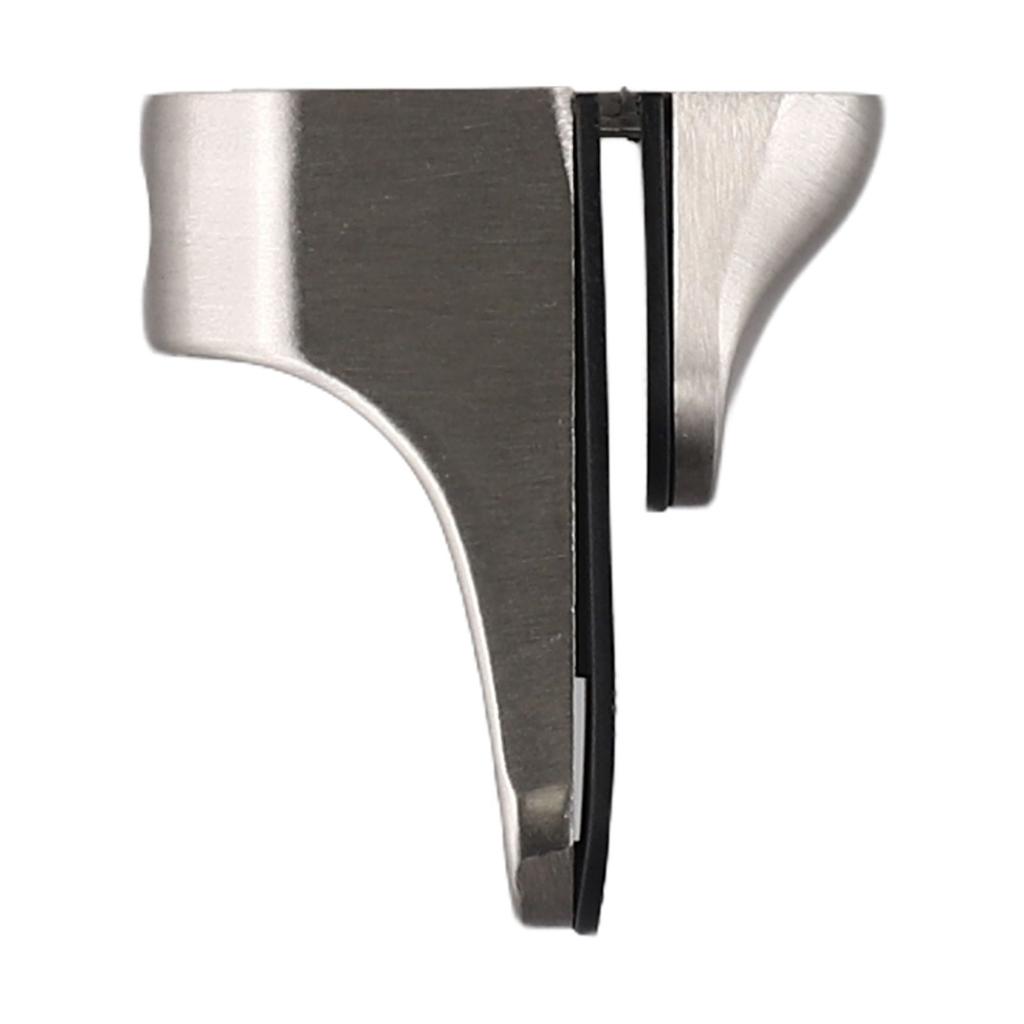 Zinc Alloy Glass Shelf Bracket for Wall Mounting Adjustable and Elegant Design