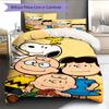 Snoopy Family Portrait Comfortable and Warm Bedding Set The Perfect Choice for Decorating Your Bedroom and Creating A Happy Home