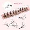 Goddess  Wispy Premade  Fans  Pointy Base 9D/13D Russia Volume Eyelash Extension Individual Lashes Faux Mink Lash