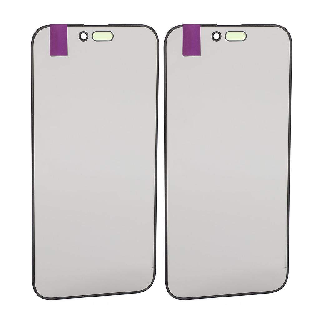 2 Pcs Screen Glass for IOS 15 Pro Maximum Front Outer Lens Glass Screen Replacement with OCA